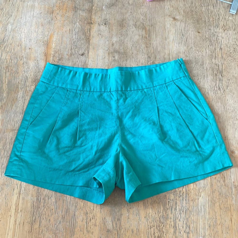 J. Crew Teal/Turquoise Cotton Shorts